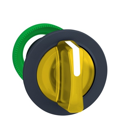 ZB5FK1383 Zapuštěné provedení, Otočný ovládač, Žlutý, 2 pozice, Schneider Electric