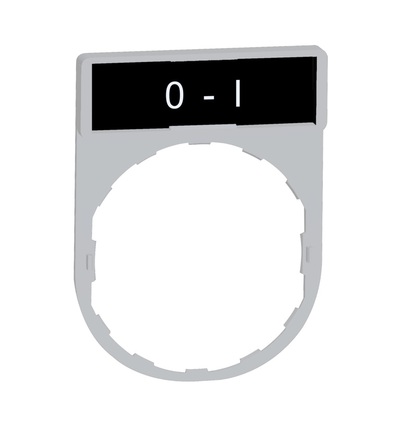 ZBY2178C1 Nosič štítku s popisem, speciální popis BI, Schneider Electric