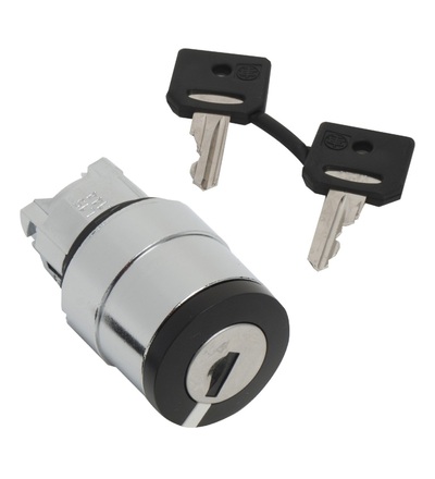 ZB4BG814 Ovládací hlavice s klíčem, 3 polohy, Schneider Electric