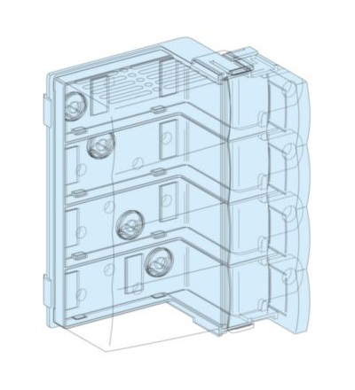 LVS04060 Napájecí blok pro horizontální NS250,Schneider Electric