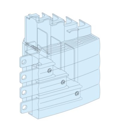 LVS04066 Připojovací blok pro NSX-INS250 napájené shora,Schneider Electric