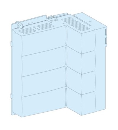 LVS04070 Napájecí blok pro horizontální NSX400,Schneider Electric
