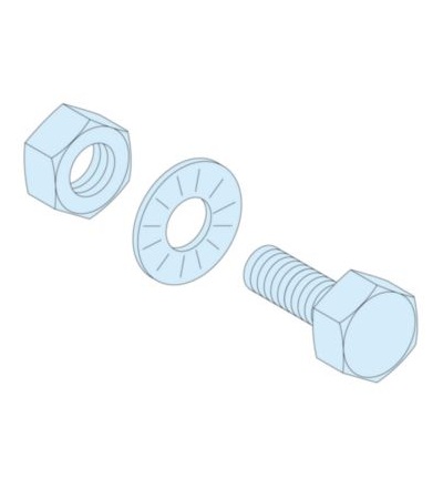 LVS04194 Sada 20 šroubů M6x20 pro pásy 5mm,Schneider Electric