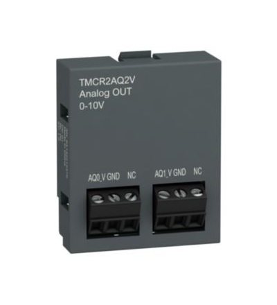 TMCR2AQ2V Zásuvný modul M200, 2AO,Schneider Electric