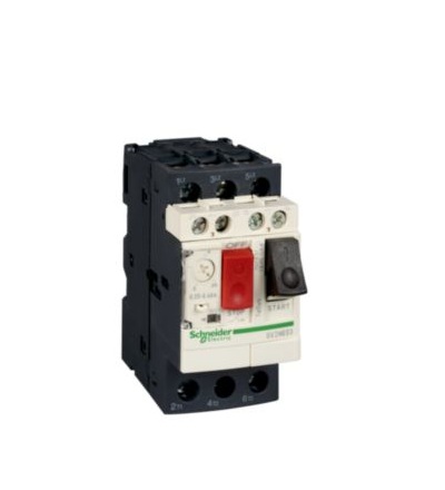 GV2ME08AE11TQ Motorový spouštěč 2,5-4A s příslušenství,Schneider Electric