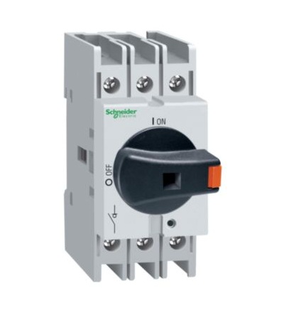 VLS3P063R2 3 POLES DIN RAIL SWITCH 63A WITH ROT BLA,Schneider Electric