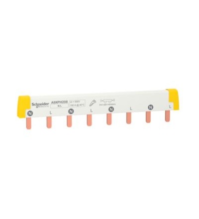 A9XPH208 ACTI 9 propojovací lišta 2P 100A 8 modulů,Schneider Electric