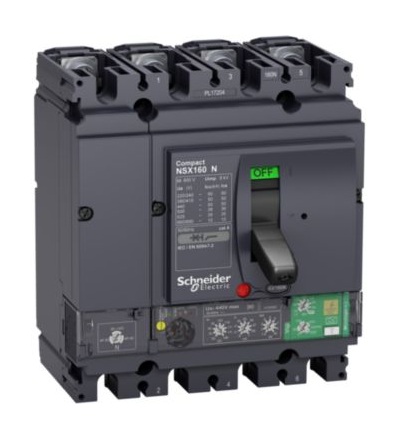 LV433853 jistič NSX160 4P 50k Micrologic 4.2 160, Schneider electric