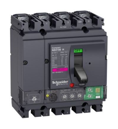 LV433867 jistič NSX100 4P 70k Micrologic 4.2 100, Schneider electric