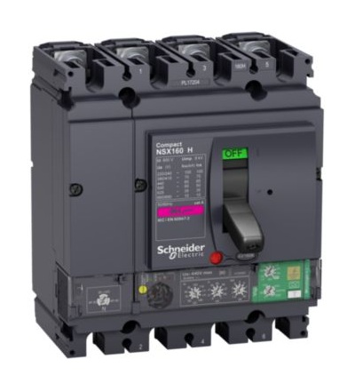 LV433869 jistič NSX160 4P 70k Micrologic 4.2 160, Schneider electric