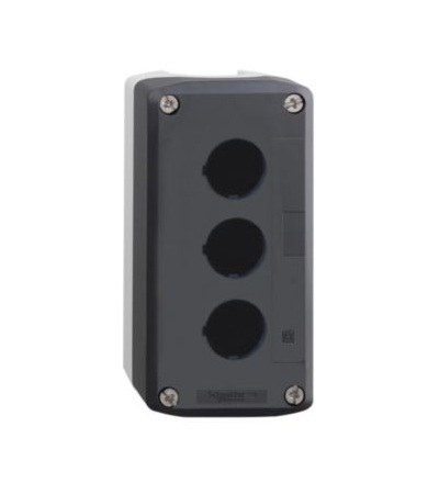 XALD03CUST01 Prázdná skříň XALD, 3 otvory, Schneider Electric