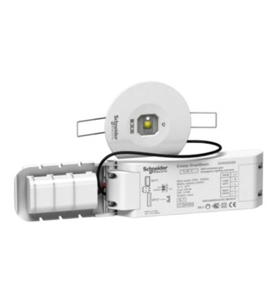 OVA48944 Exiway Smartbeam IP42, 200lm, 3h, DALI, DiCube, LiFePO4, podhledové, únikové cesty, asymetrická optika,Schneider Electric