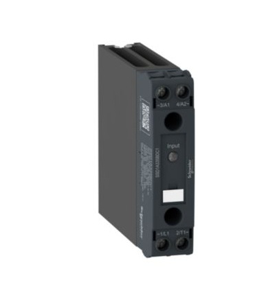 SSD1A320BDRC1 Polovodičové relé Harmony, 1fázové, výstup 48-600 VAC, 4-32Vdc řídicí napětí cívky, 20A, náhodné spínání,Schneider Electric