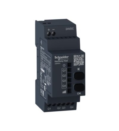 ZBRRH Bezdrátový přijímač, 4 PNP, 200 mA, 24VDC, Schneider electric