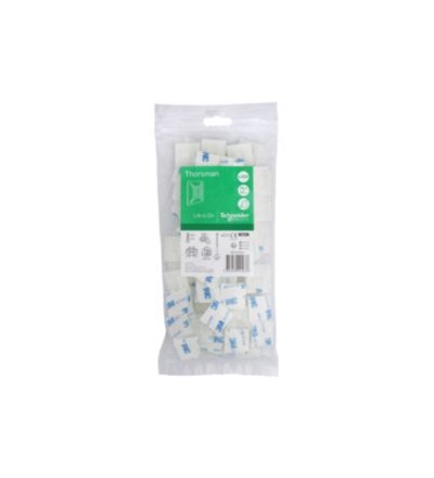 IMT47001 Samolepící úchytka pro 4.8mm, čirá, 100ks, Schneider Electric