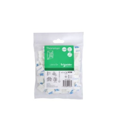 IMT47000 Samolepící úchytka pro 3.6mm, čirá, 100ks, Schneider Electric