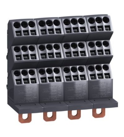 LVS04034 Distribuční blok Linergy DX, 4P, 250A,Schneider Electric