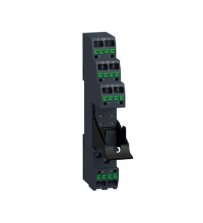 RSZE08P Patice Push-in pro relé RSB2, Schneider electric