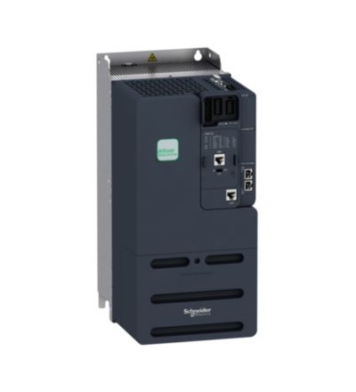 ATV340D22N4S Frekvenční měnič 22 kW, In = 46 A, 3 x 380 až 480 V, IP 20, třída 3C3 a 3S3, EMC filtr C3, Sercos, Schneider electric