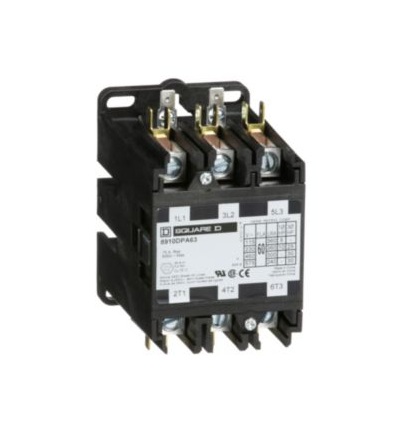 8910DPA63V02 Contactor 60A 3P 110/120 V 50/60 Hz,Schneider Electric