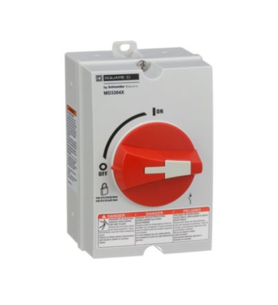 MD3304X Odpínač 3P 30 A NEMA 4X,Schneider Electric