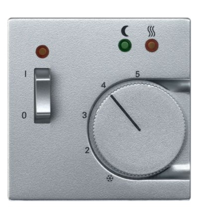 MTN535860 Centr.deska pro mech.podl.termostatu alu, Schneider electric