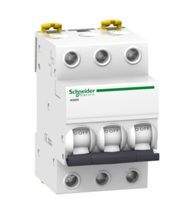 A9K23363 Acti9 jistič iK60N 3P 63A B,Schneider Electric
