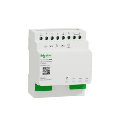 MTN6810-0102 Akční člen KNX Spacelogic rozšíření, univerzální stmívací 2kanálový Low Load, Schneider electric