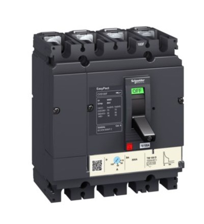 LV510356 CVS100F TM80D 4P4D, Schneider electric