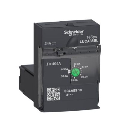 LUCA38BL TeSys U standardní řídicí jednotka 9,5-38A 24V DC, Schneider electric