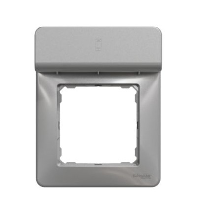 SDD313809 Sedna D/E - Rámeček s držákem na mobil, Aluminium,Schneider Electric