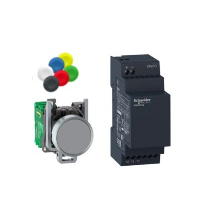 XB4RFB01 Předpřipravená sada XB4R, neprogramovatelný přijímač,Schneider Electric