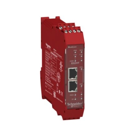 XPSMCMEN0200HT Bezpečnostní modul monitor. rychlosti - 2 vstupy HTL enkodéry, šroubové svorky, Schneider electric