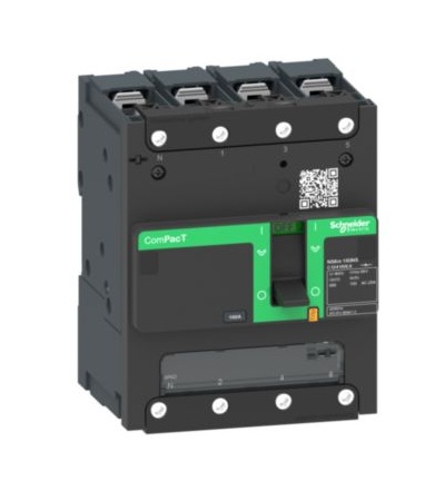 C124160BS Odpínač NSXm160NA AC 4P 160A,Schneider Electric