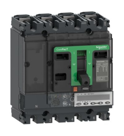 C10R46E100 NSX100R 200kA AC 4P 100A 6.2E,Schneider Electric