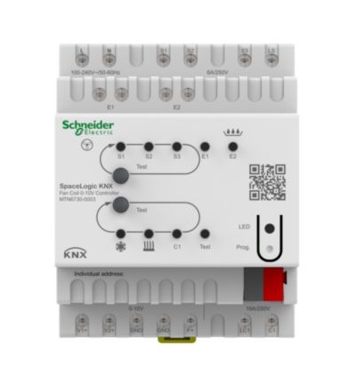 MTN6730-0003 Spacelogic KNX Fan coil 0-10V kontrolér,Schneider Electric