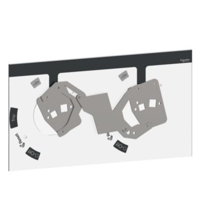 LV429369T Mech.blokování pro dva přístroje s ot.rukojetí,Schneider Electric