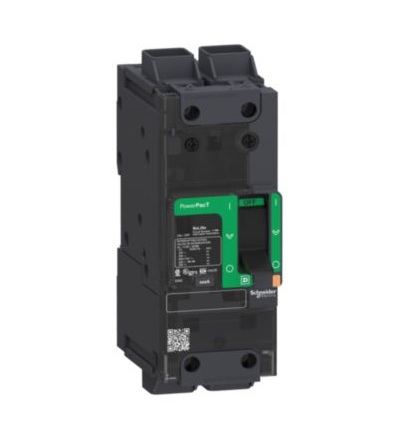 BDL26100LU jistič PowerPact BD 100A, 2P, 18kA, Schneider electric