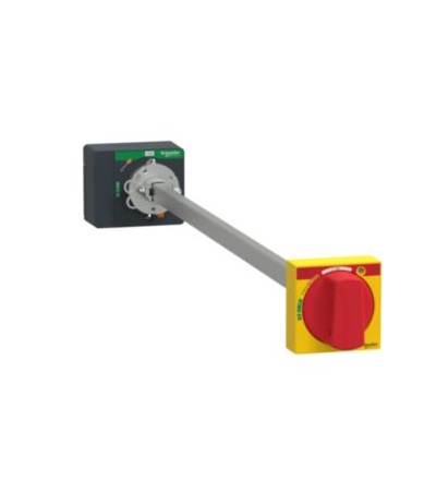 LV426934T Prodl. červená otočná rukojeť IP65; PP-B, NSXm,Schneider Electric