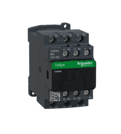 CAD32BDTQ Pomocný stykač 3+2 24V DC multipack,Schneider Electric