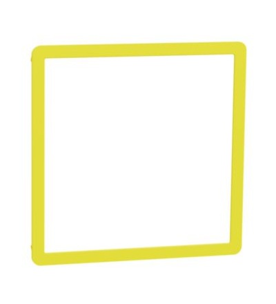 NU230001 Unica Studio Outline - Dekorativní rámeček, Yellow,Schneider Electric