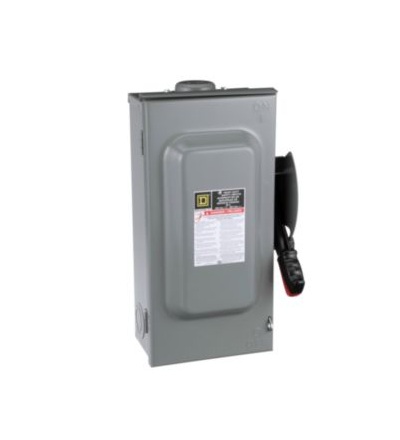 HU362NRB SWITCH NO FUSE 600V 60A NEMA 3R N,Schneider Electric