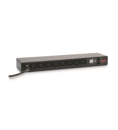 AP7920B Stojanová PDU, přepínaná, 1U, 12A/208V, 10A/230V, (8)C13, Schneider Electric
