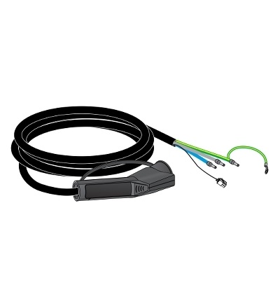 EVP2CNS161A4 integrovaný kabel T1 16A 1fáz. IEC 4m NWB, Schneider Electric