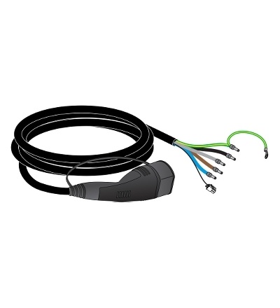EVP2CNS163C4 integrovaný kabel T2 16A 3fáz. IEC 4m NWB, Schneider Electric