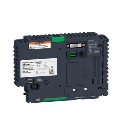 HMIG5U2 Open BOX (power) pro GTU, CPU E3825-1,33GHz 2xserial (RJ45 RS485, SubD9 RS232/485/422), 4xUSB, 2xEthernet, DVI, 1xSD,2xCFast slot, 2GB-RAM, WES (W7), Schneider Electric