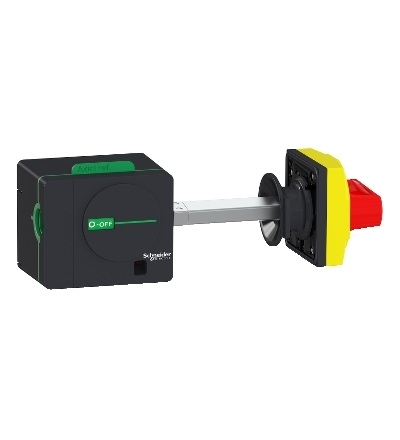 LV426936 Boční červená otočná rukojeť, PP-B, GV4, NSXm, Schneider Electric
