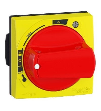 LV426999 Červená rukojeť IP65, PP-B, GV4, NSXm, Schneider Electric