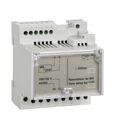 LV833684SP Zpožďovací jednotka (nenastavitelná) MNR 100/130 VAC/DC, Schneider Electric