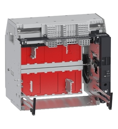 LV833725 Šasi MTZ1 06-12 H1/H2 1250 A 4P, Schneider Electric